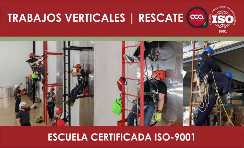 CURSO DE TRABAJOS VERTICALES Y RESCATE eesea