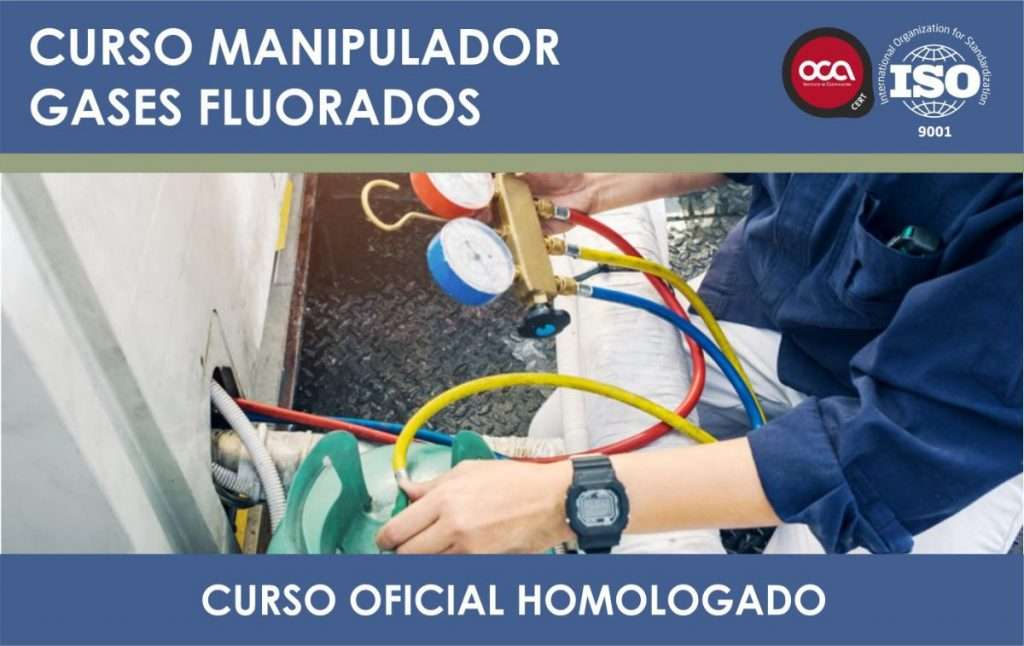 Curso Homologado Gases Fluorados. Carnet Oficial eesea