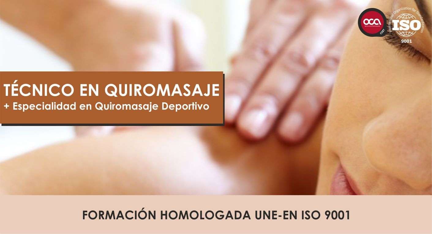 Curso Superior de Quiromasaje y masaje deportivo eesea