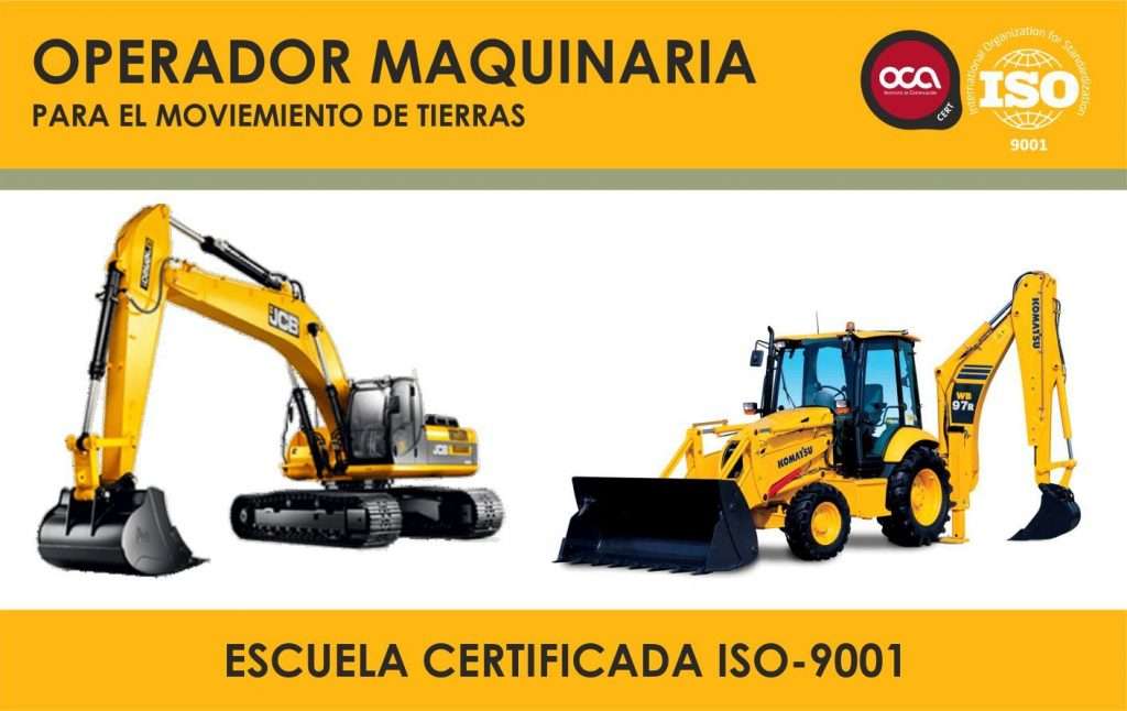 cursos de operador de maquinaria para el movimiento de tierras eesea