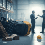 Quién responde si ocurre un accidente con una carretilla y el operario no tenía formación