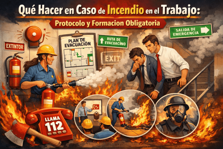 protocolo incendio empresa