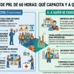 Nivel Básico de PRL de 60 horas: qué capacita y a quién se exige 4 Nivel Básico de PRL de 60 horas